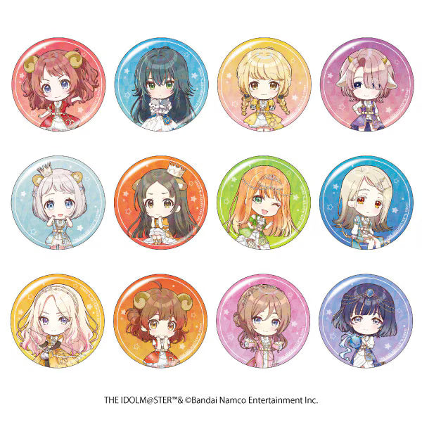 「学園アイドルマスター」 ランダムミニキャラ缶バッジ (全12種)
