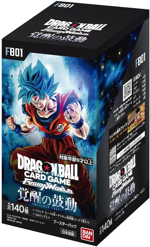 Dragon Ball Fusion World【FB01】覚醒の鼓動 原盒 (1Box)