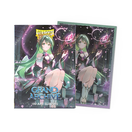 Dragon Shield - 100 License Sleeves - Standard size - Ariel,Archangel of Natura - AT-16179
