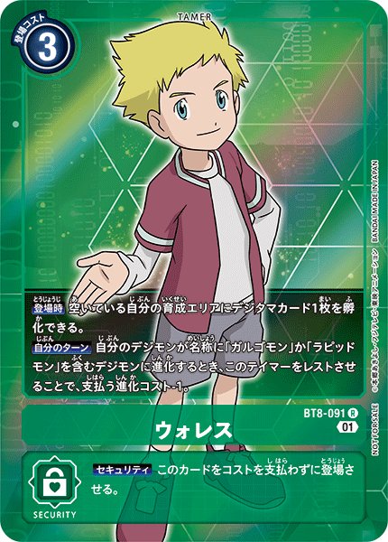 BT8-091 P-Rウォレス(パラレル)