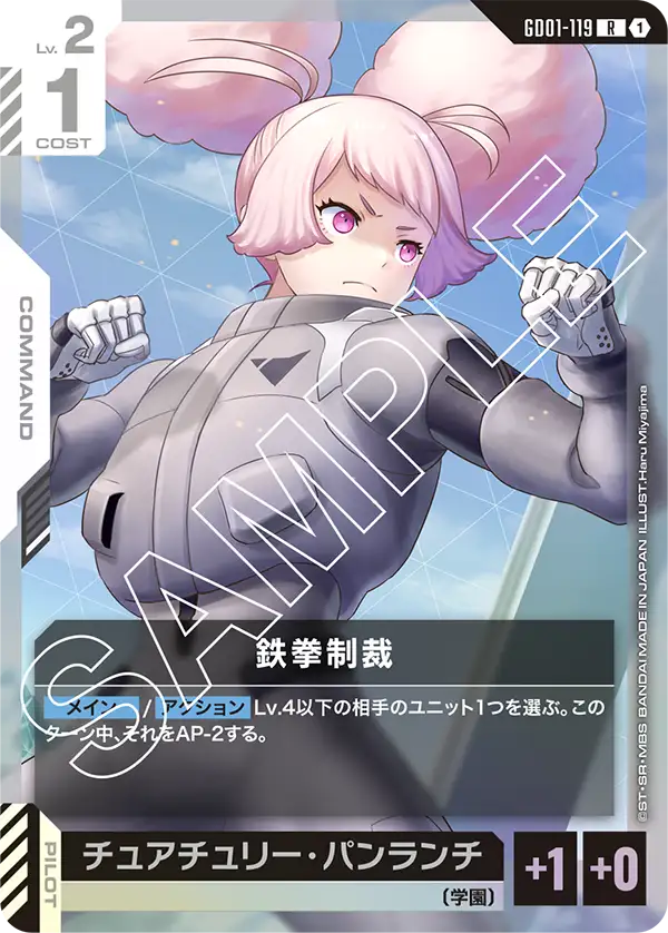 GD01-119 R 鉄拳制裁