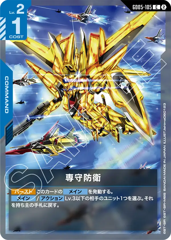 GD05-105 C 専守防衛