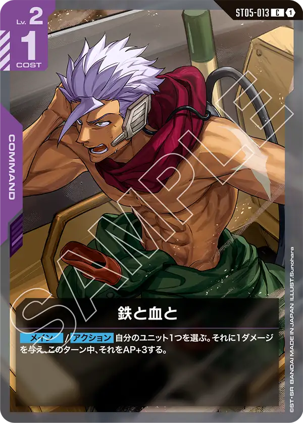 ST05-013 C 鉄と血と(ST05収録)