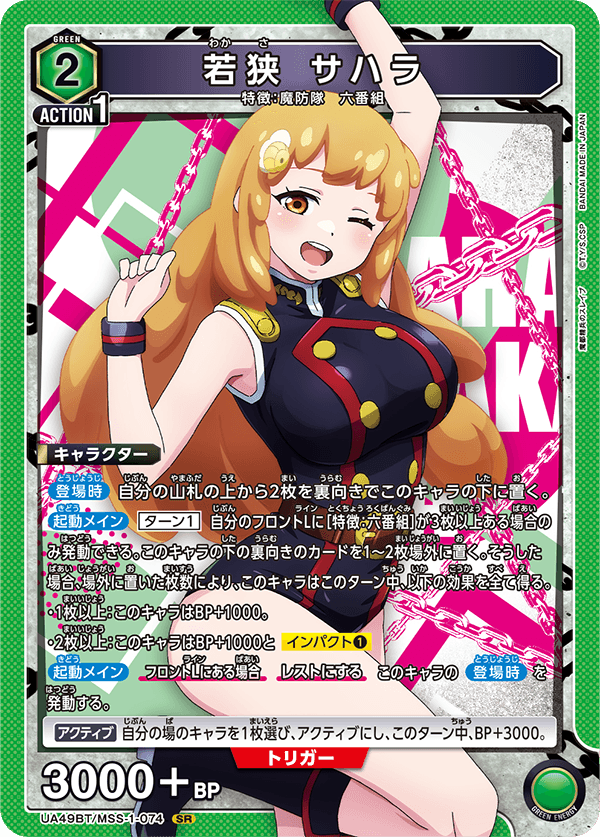 UA49BT/MSS-1-074 SR 若狭 サハラ