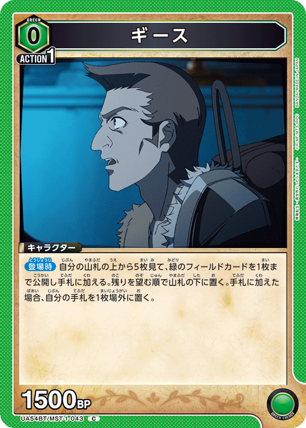 UA54BT/MST-1-043 C ギース
