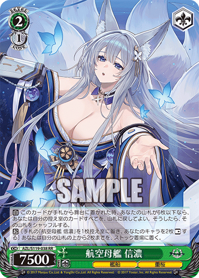 AZL/S119-038 RR 航空母艦 信濃