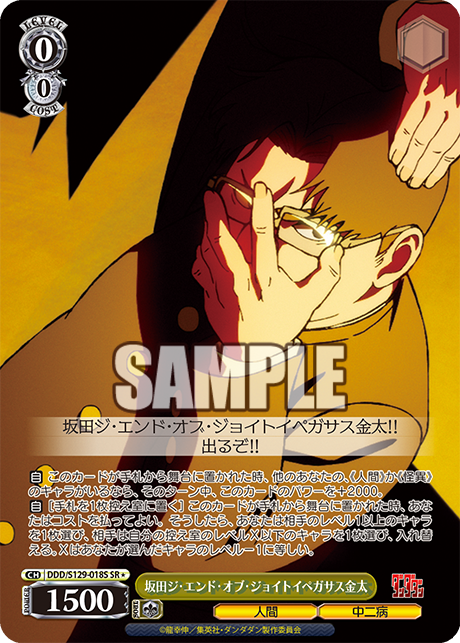 SR★ 坂田ジ・エンド・オブ・ジョイトイペガサス金太 DDD/S129-018S