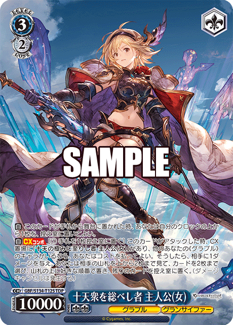 TDP 十天衆を総べし者 主人公(女) GBF/S134-T12S