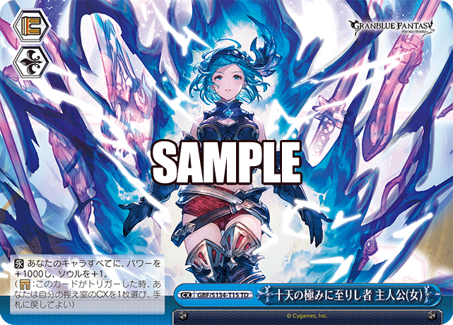 TD 十天の極みに至りし者 主人公(女) GBF/S134-T15