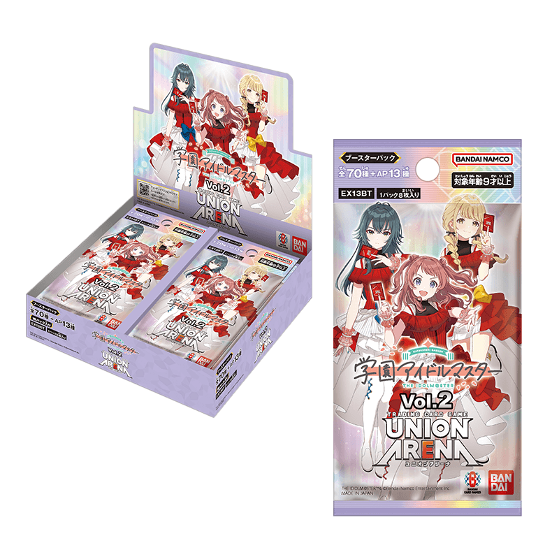 UNION ARENA 補充包 學園偶像大師 Vol.2【EX13BT】 SR 以下 Full Set