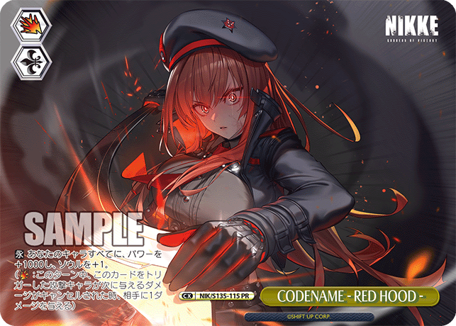 PR CODENAME - RED HOOD - NIK/S135-115