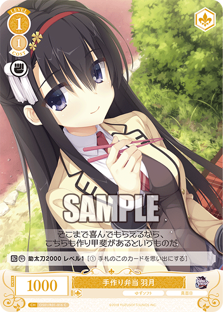 OS01/R01-016 C 手作り弁当 羽月