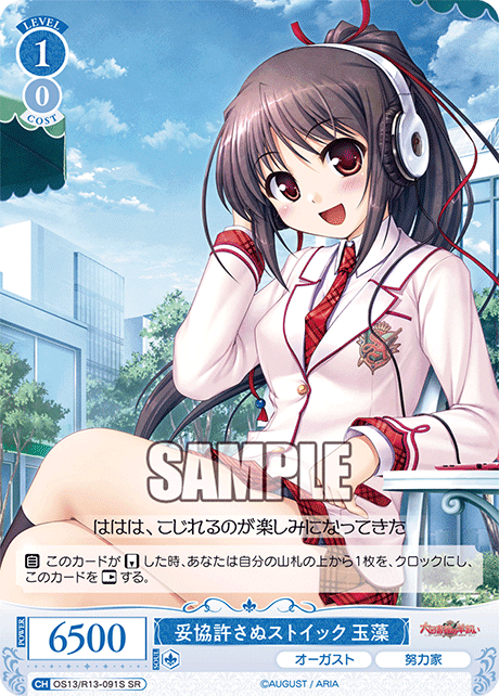 SR 妥協許さぬストイック 玉藻 OS13/R13-091S