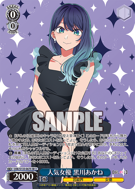 SR★★ 人気女優 黒川あかね OSK/S133-067S