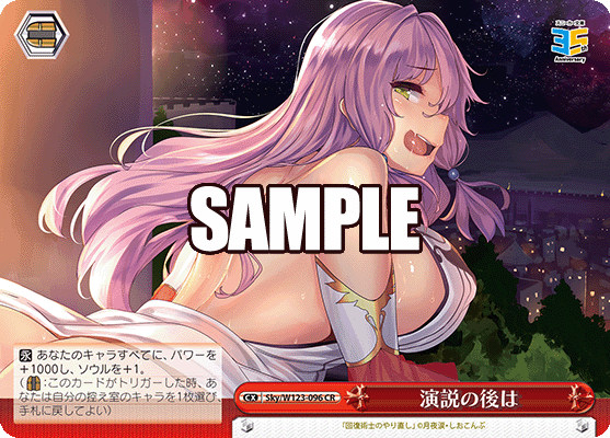 Sky/W123-096 CR 演説の後は