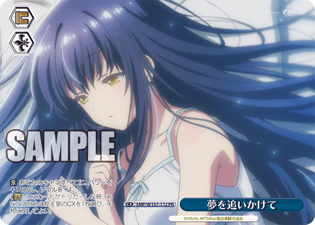 PR 夢を追いかけて SMP/W137-112