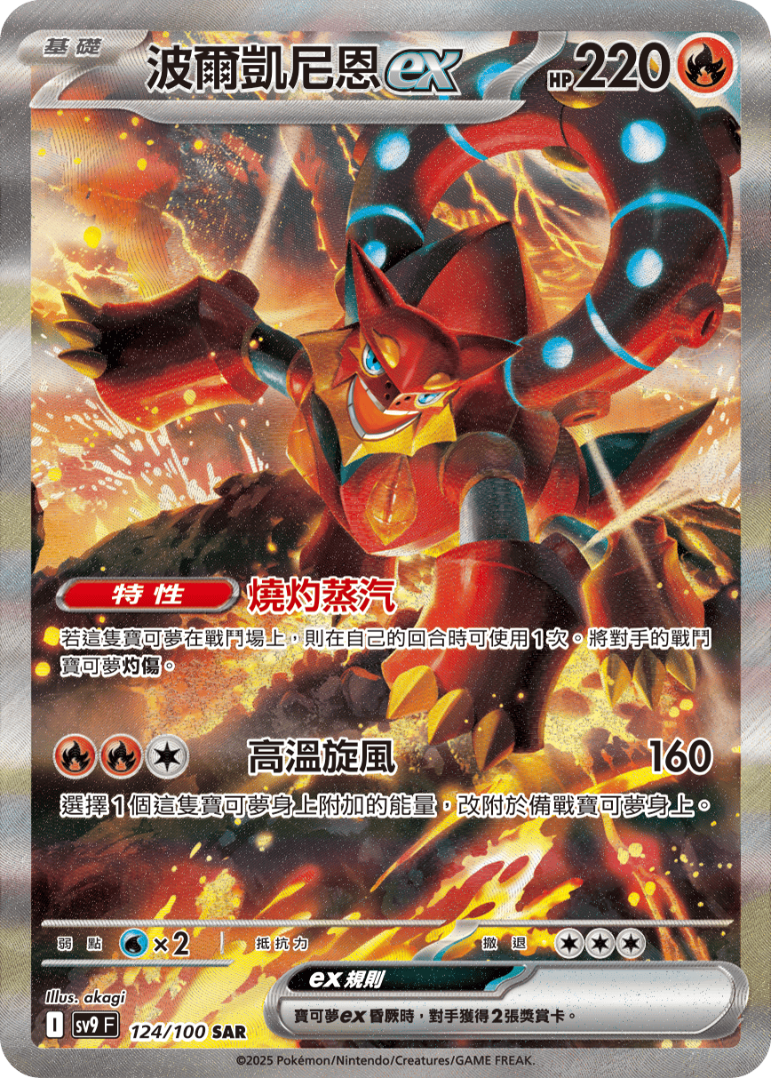sv9F 124/100 波爾凱尼恩ex