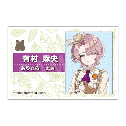 学園アイドルマスター × 東武動物公園 アクリルネームプレート サファリver.