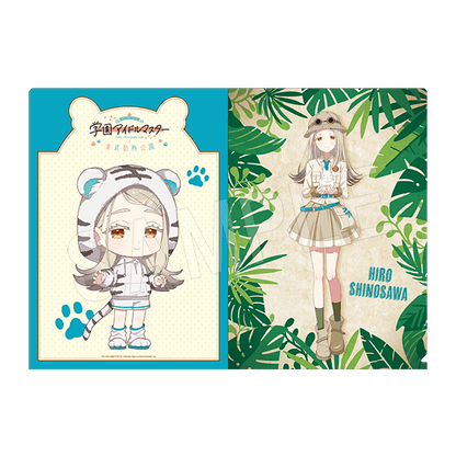 学園アイドルマスター × 東武動物公園 A4クリアファイル 東武動物公園ver.)