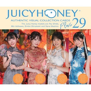 Juicy Honey PLUS #29 紫堂るい・石川澪・白上咲花・純白彩永 成人收藏卡 (Box)