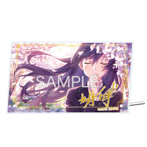 アイドルマスター 「花桜に惹かれて 如月 千早＋」アクリルパネル A