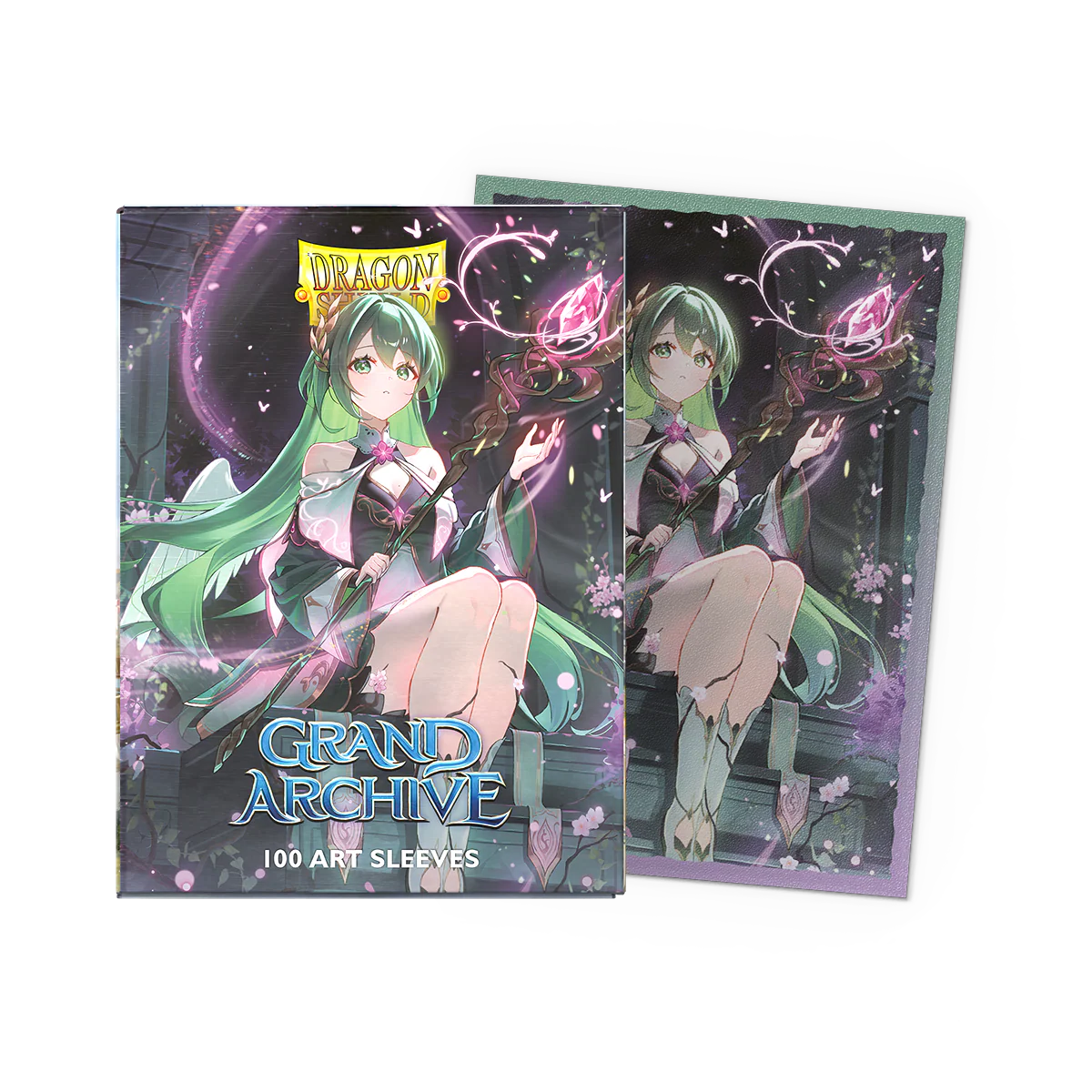 Dragon Shield - 100 License Sleeves - Standard size - Ariel,Archangel of Natura - AT-16179