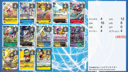 Digimon Card 【BT-22】CYBER EDEN (Full set)