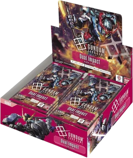 Gundam Card Game 補充包 Dual Impact【GD02】原盒