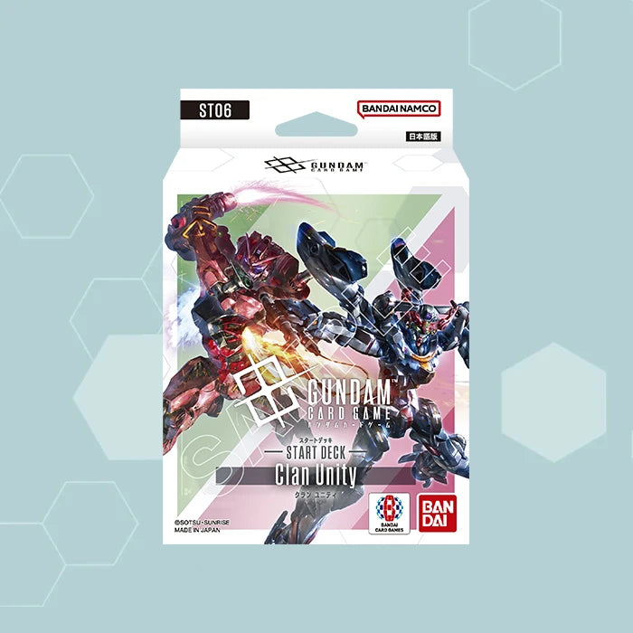 Gundam Card Game 起初卡組 [ST06] Clan Unity (原盒/空炮)