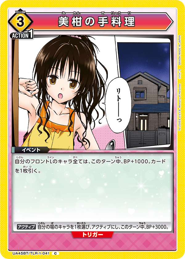 UA45BT/TLR-1-041 C 美柑の手料理