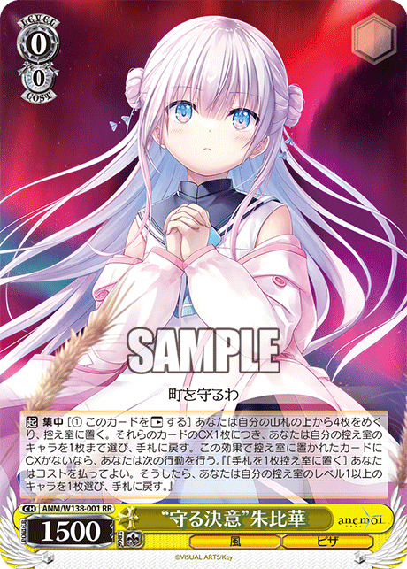 RR “守る決意”朱比華 ANM/W138-001