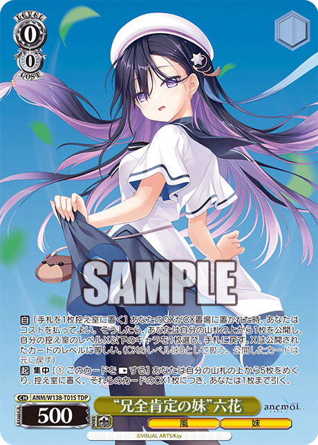 TDP“兄全肯定の妹”六花 ANM/W138-T01S