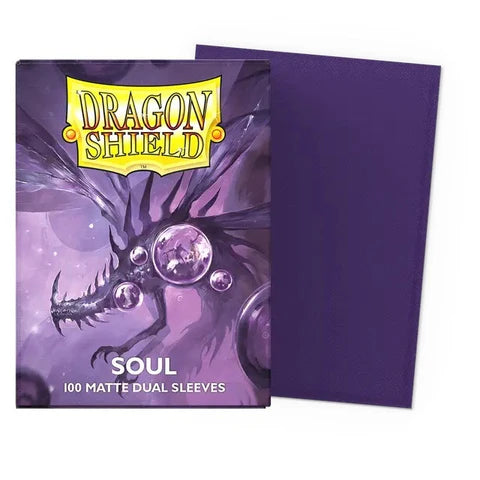 Dragon Shield 100 - Standard Deck Protector Sleeves - Dual Matte - Soul - AT-15062