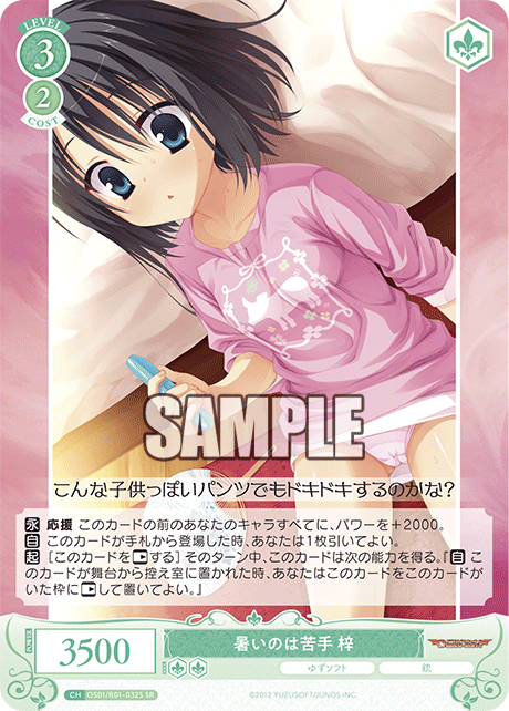 OS01/R01-032S SR 暑いのは苦手 梓