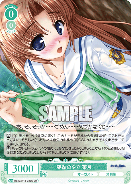SR 突然の夕立 菜月 OS13/R13-036S