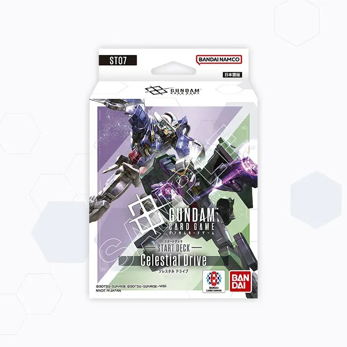 Gundam Card Game 起初卡組 [ST07] Celestial Drive (原盒/空炮)