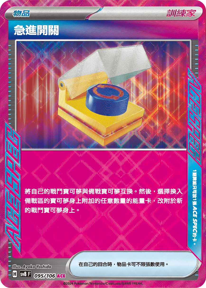 sv8F 095/106 急進開關