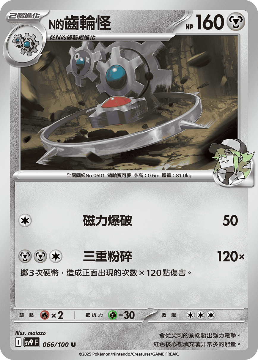 sv9F 066/100 N的齒輪怪